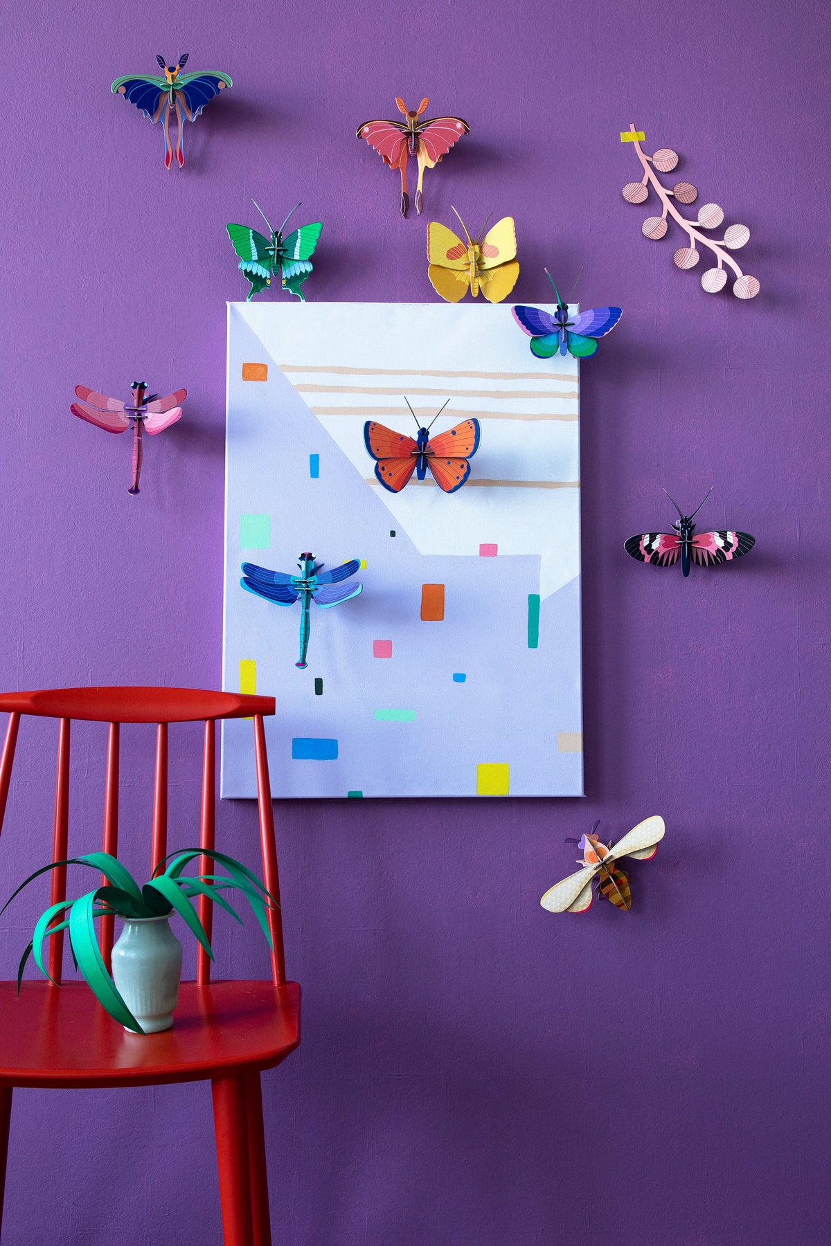 Ruby Dragonfly Craft Kit