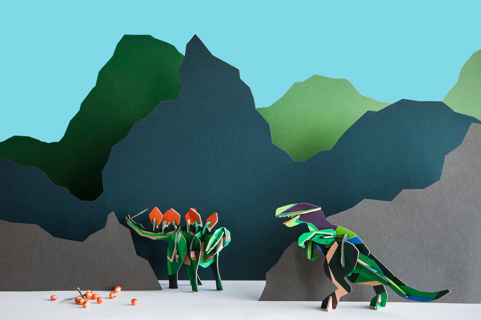 Bastelset Dinosaurier Stegosaurus
