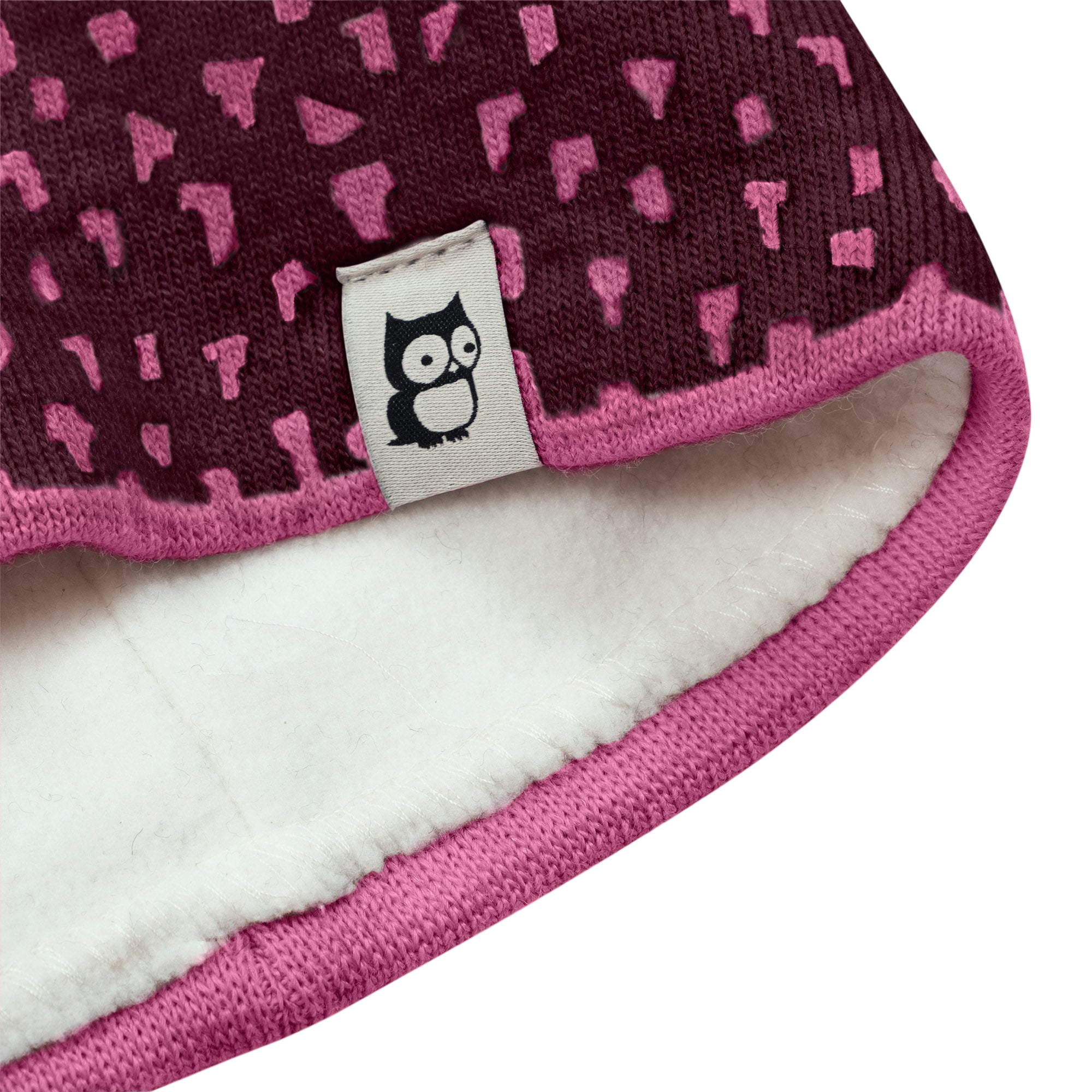 Stirnband Ciel Merino Tittles Mulberry / Taffy