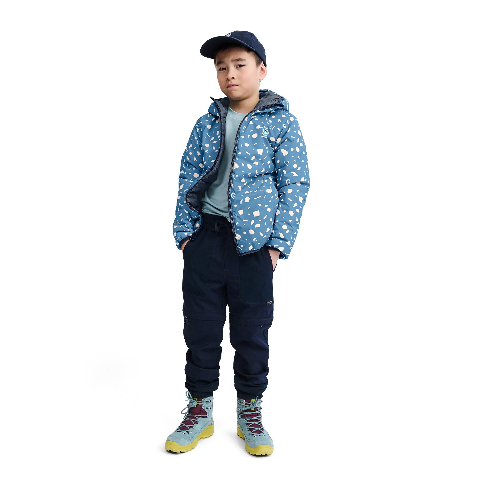 Veste réversible PrimaLoft Glow Underground True Navy / Corporate Blue