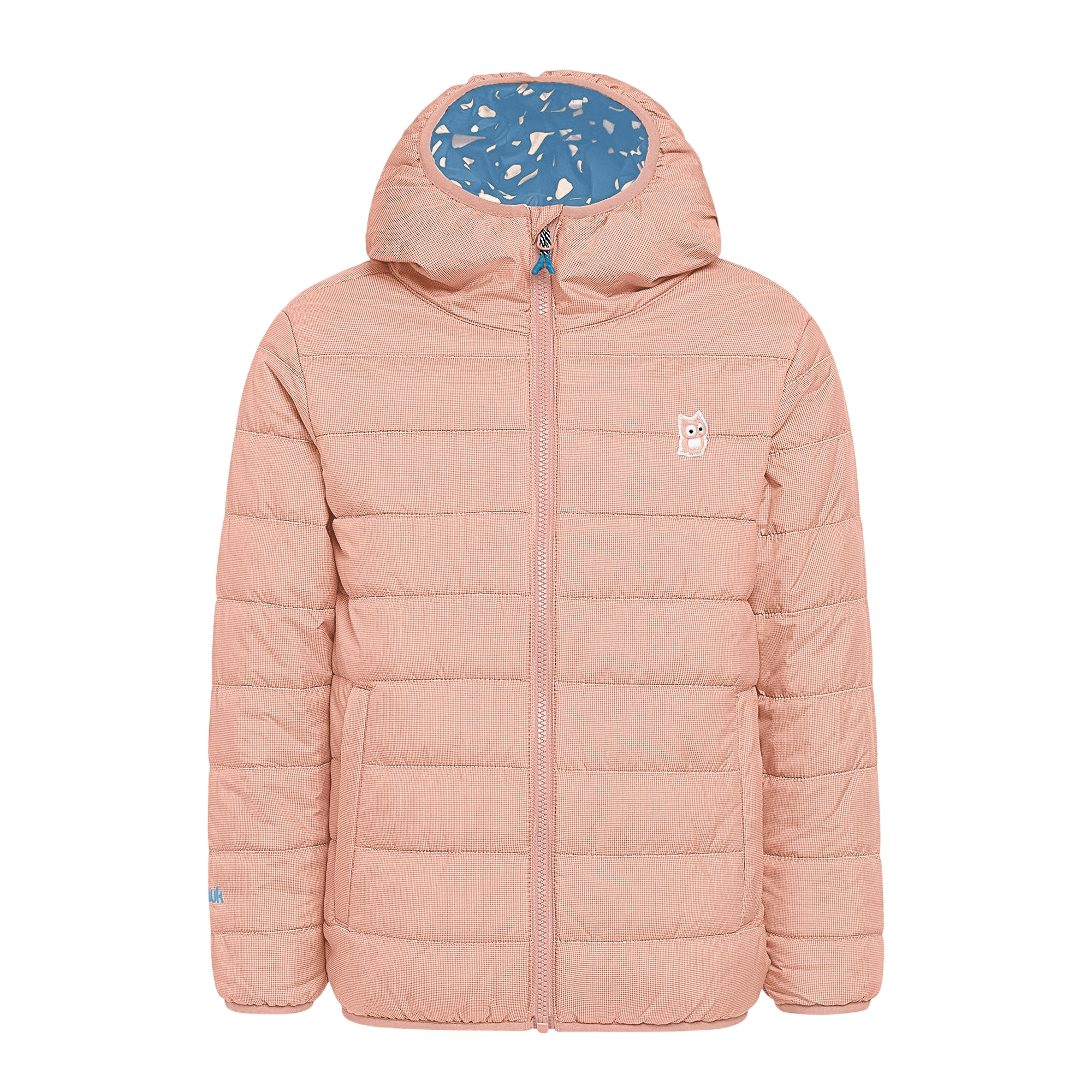 Wendbare Jacke PrimaLoft Glow Underground Sunset Rose / Corporate Blue