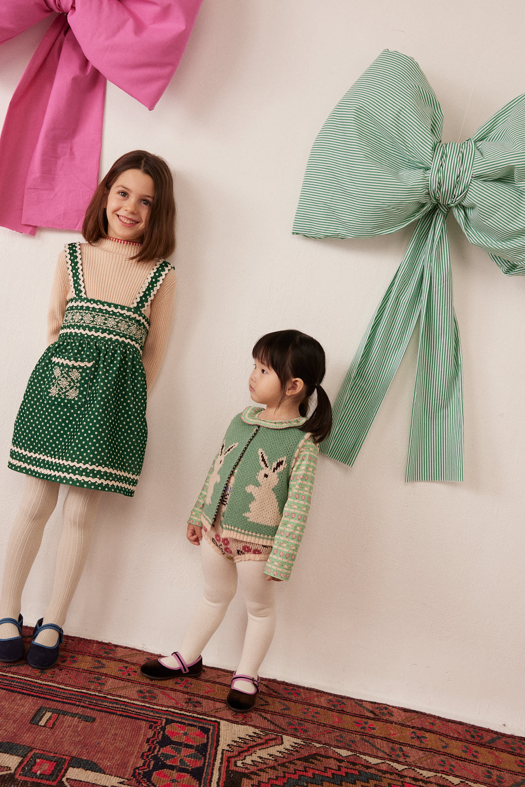 Isami Mint Dots Dress