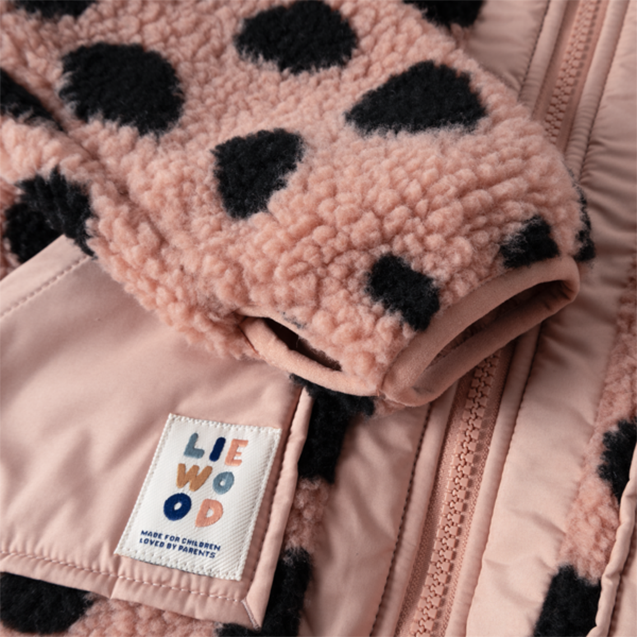 Veste Noam Pile Mega leo spot Pale tuscany