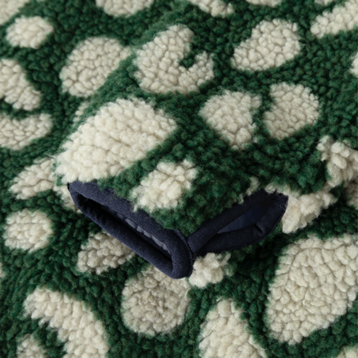 Jacke Nolan Pile Mega leo Garden green