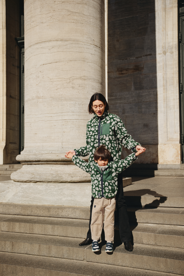 Veste pour adulte Nelson Pile Mega Leo Garden verte