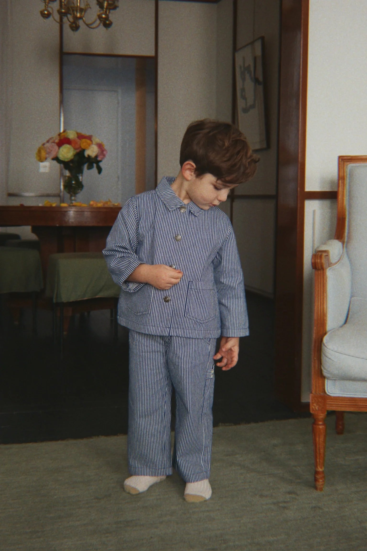 Pantalon Luc Blue