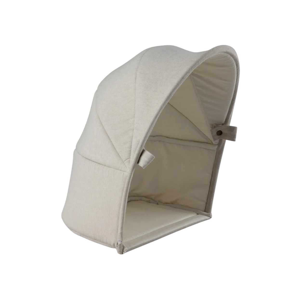 Nid pour bébé 3-en-1 avec capote, beige chiné