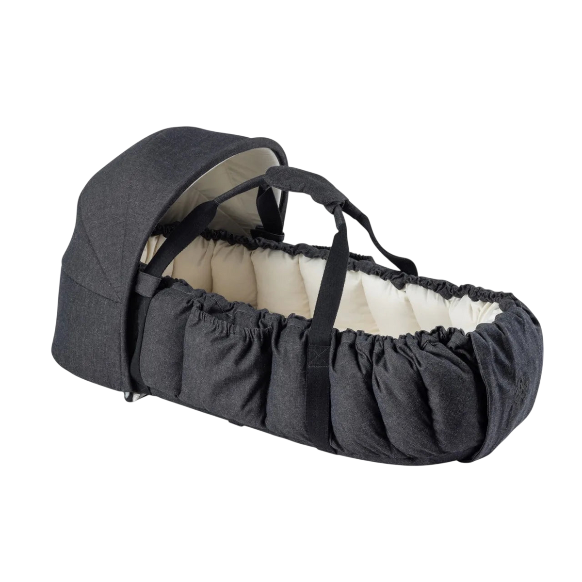 Babynestchen 3-in-1 mit Verdeck Grey Melange