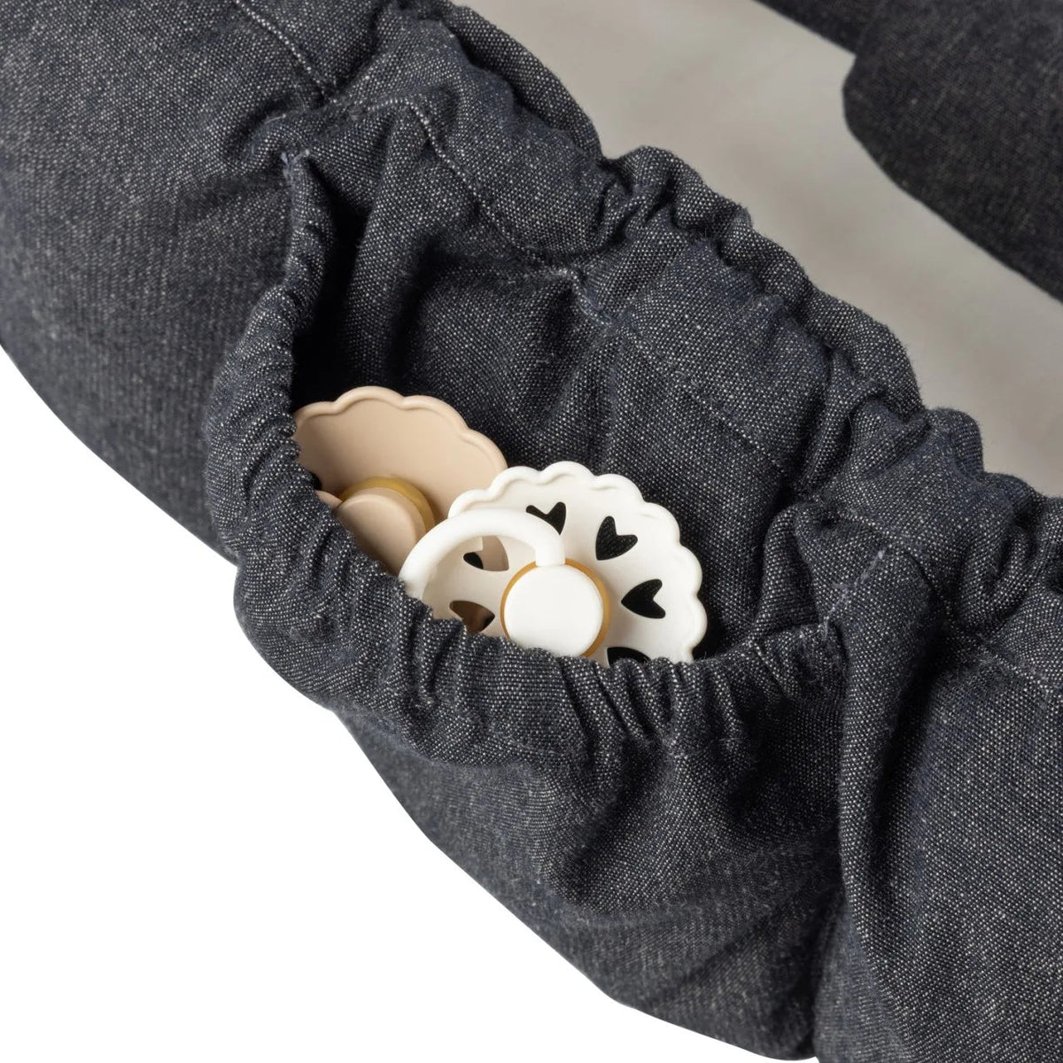 Babynestchen 3-in-1 mit Verdeck Grey Melange