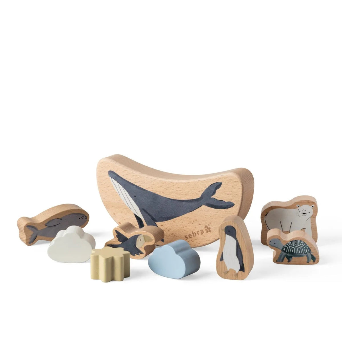 Balancier-Bausteine Holz World of Sebra