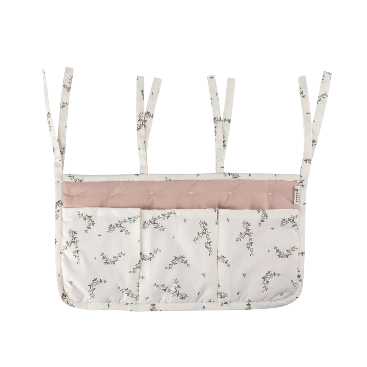 Hängeorganizer mit 3 Taschen Powder Blossom