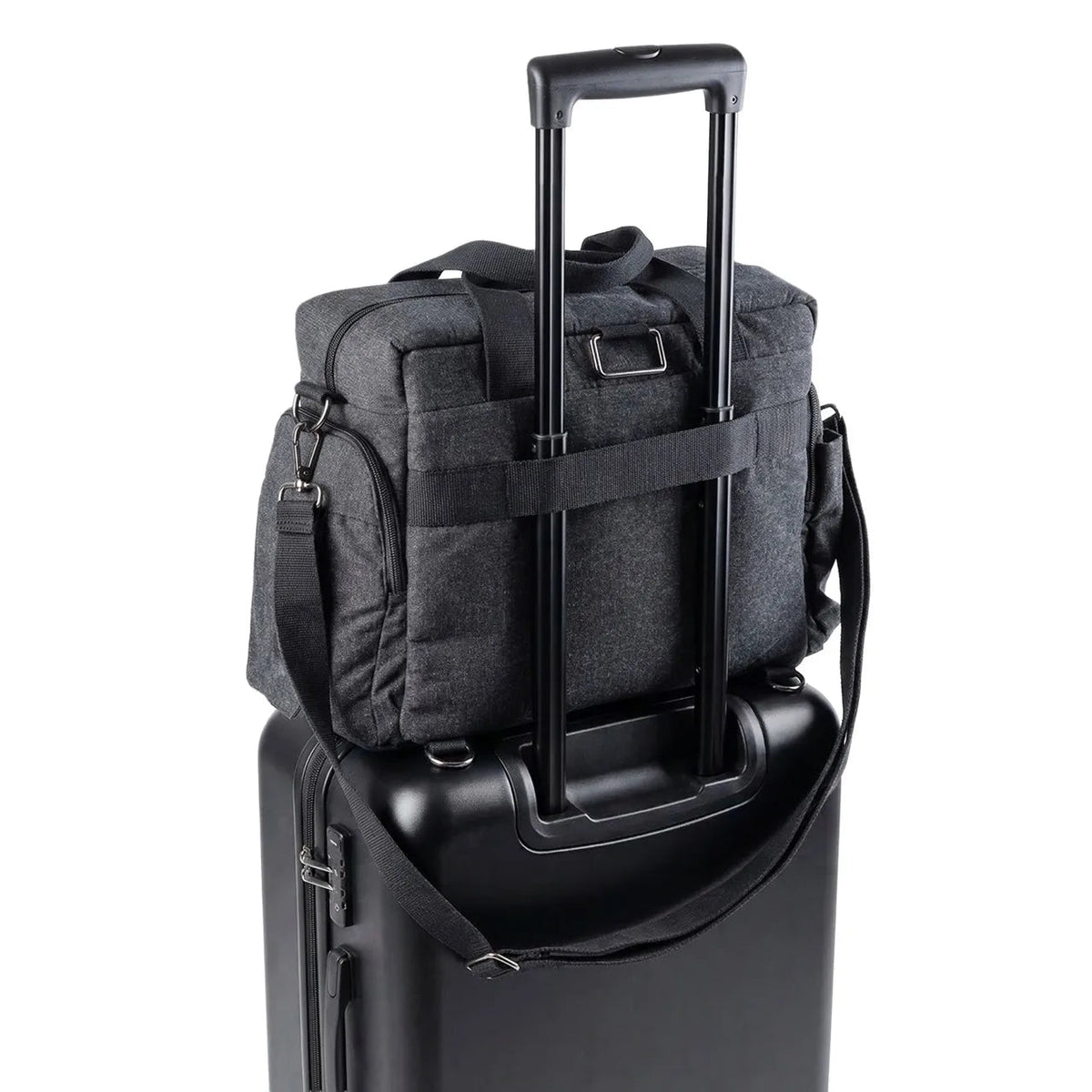 Wickeltasche On-The-Go Dark Grey Melange
