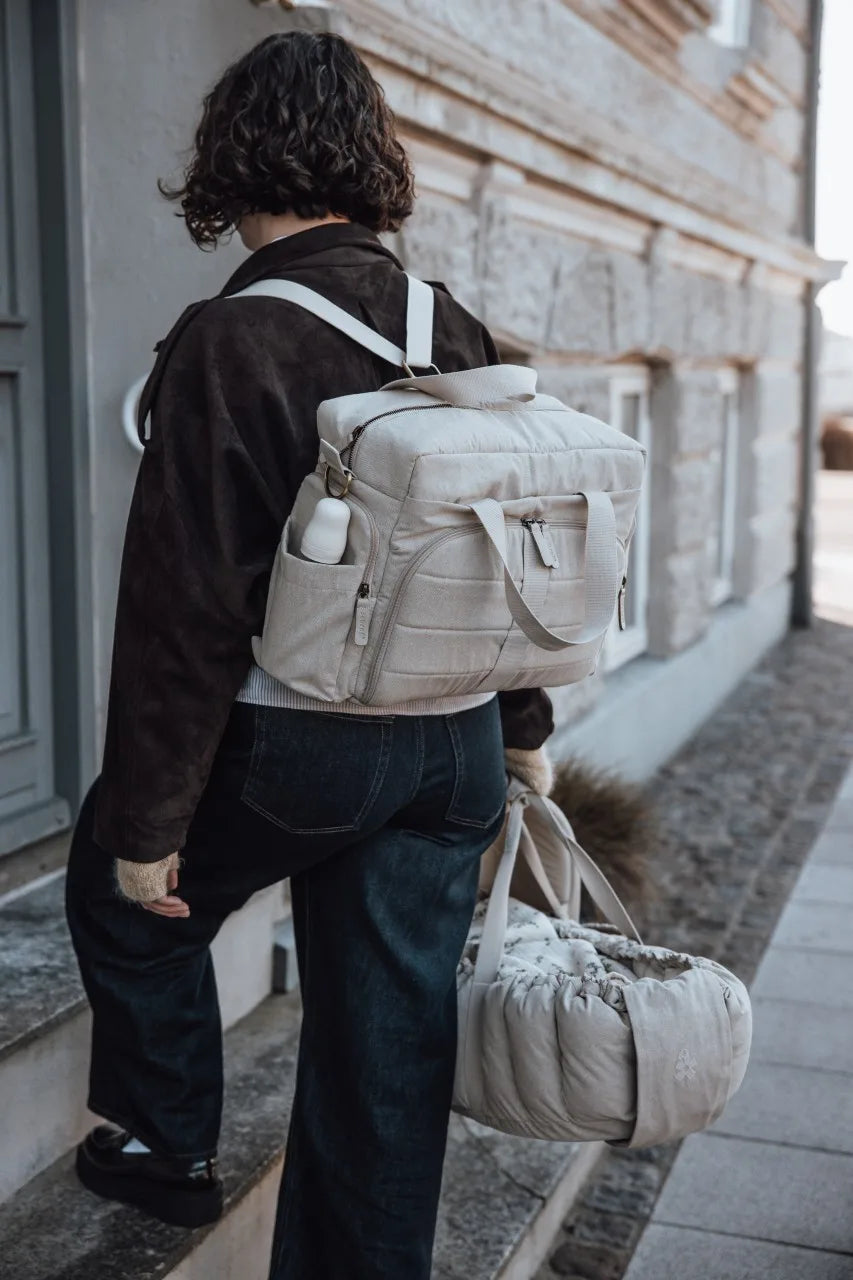 Wickeltasche On-The-Go Morning Beige Melange