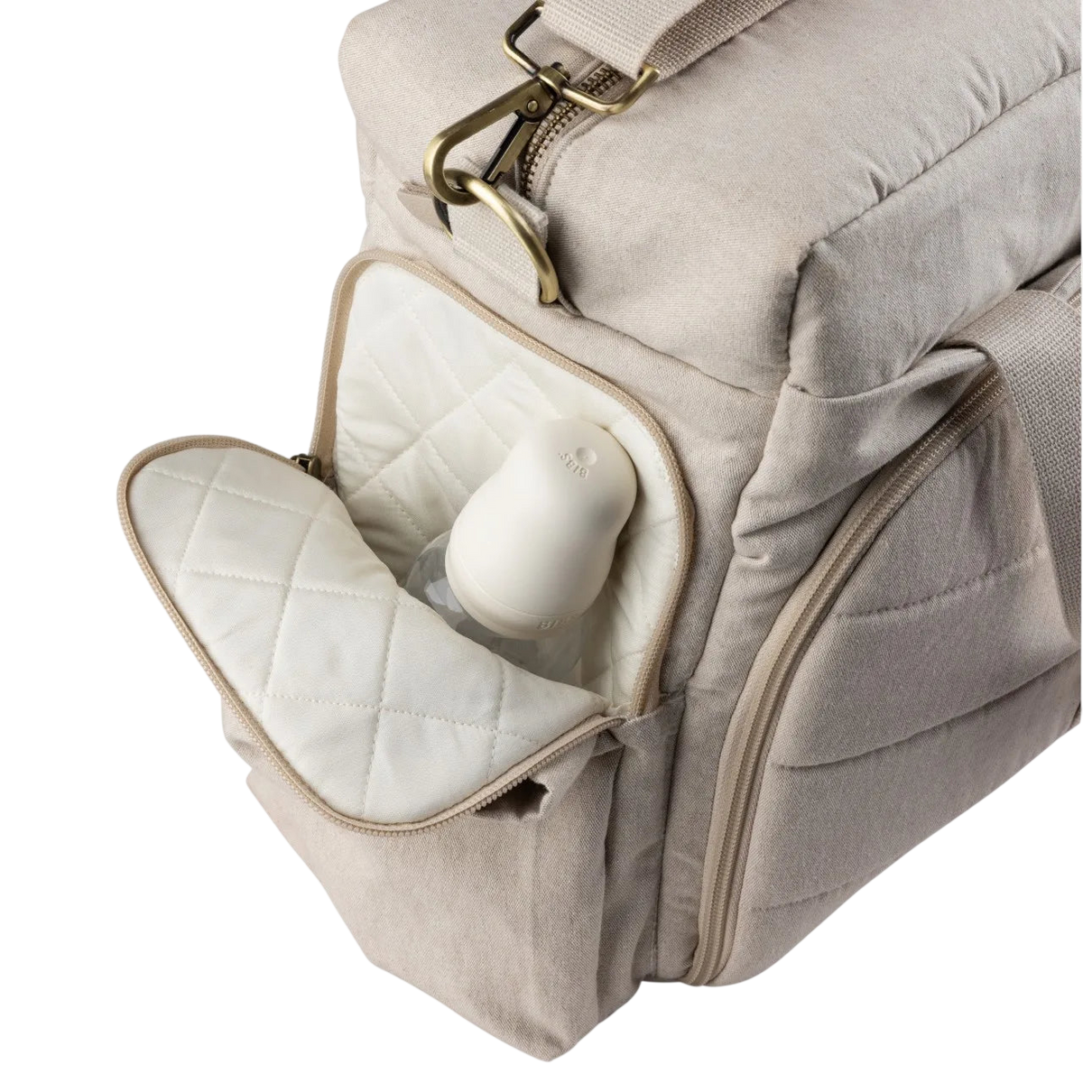 Wickeltasche On-The-Go Morning Beige Melange