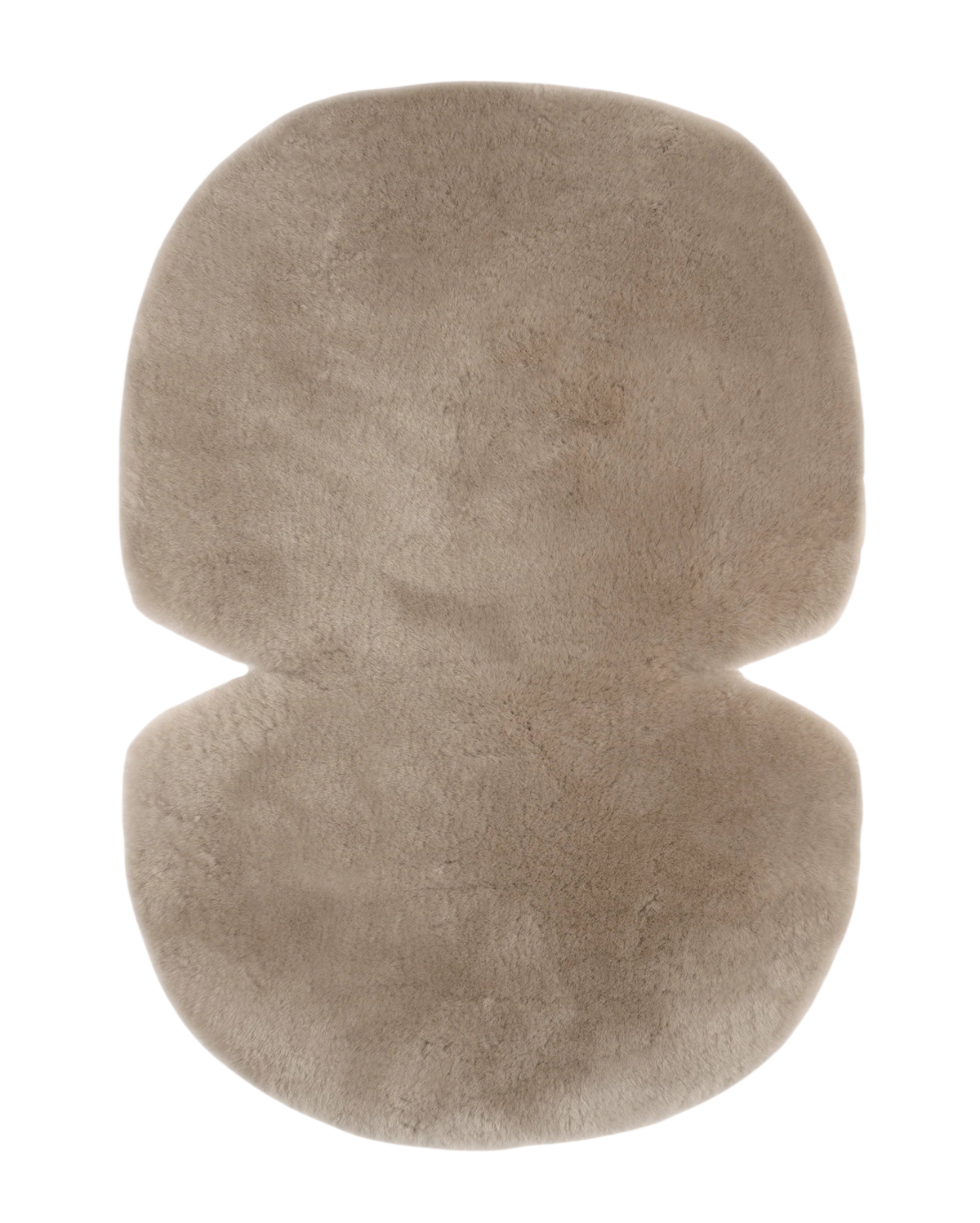 Binibamba Lambskin Seat Pad for Strollers, Toast