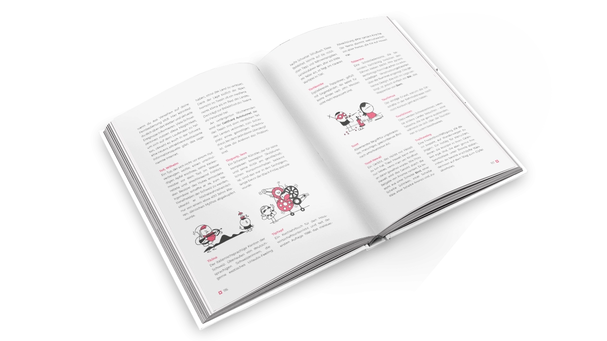 Book: Emily Explains Switzerland (German)