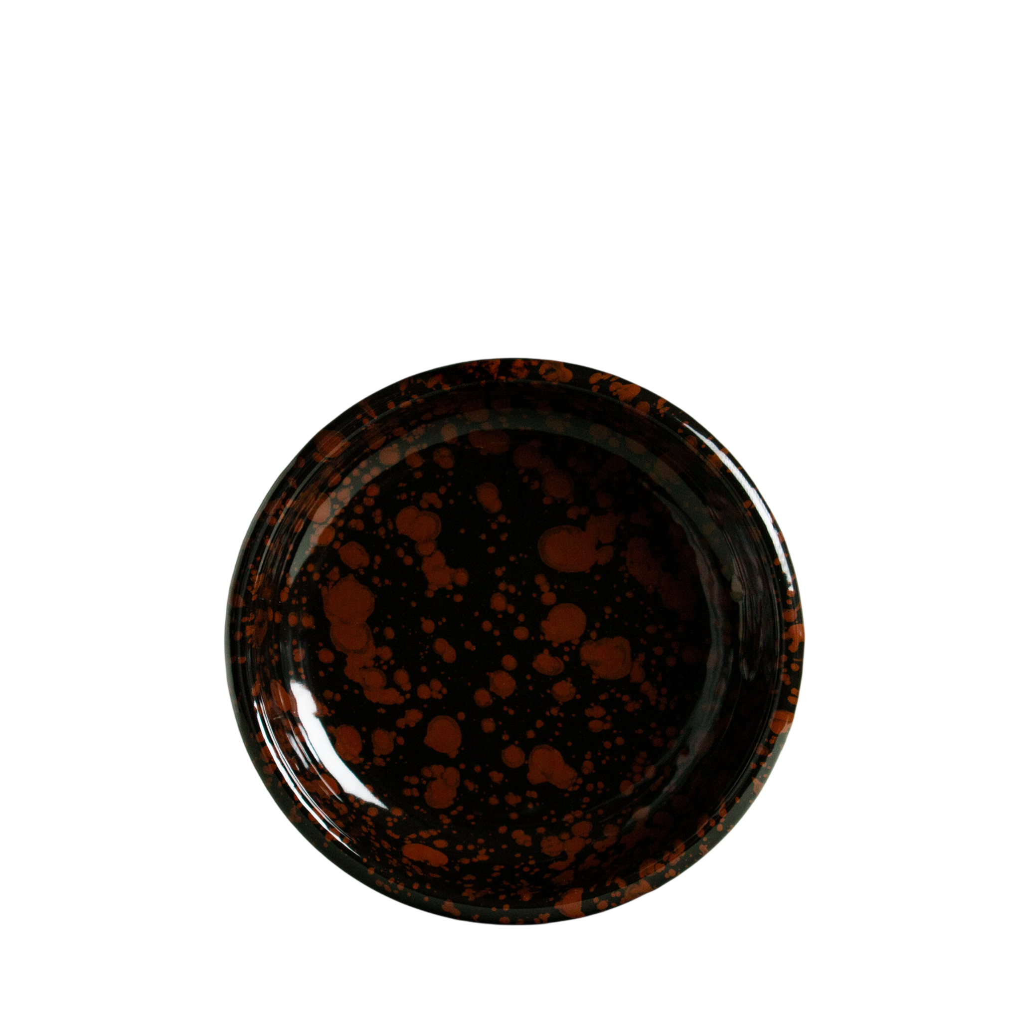 Plate Rim Plate Onyx / Mocha