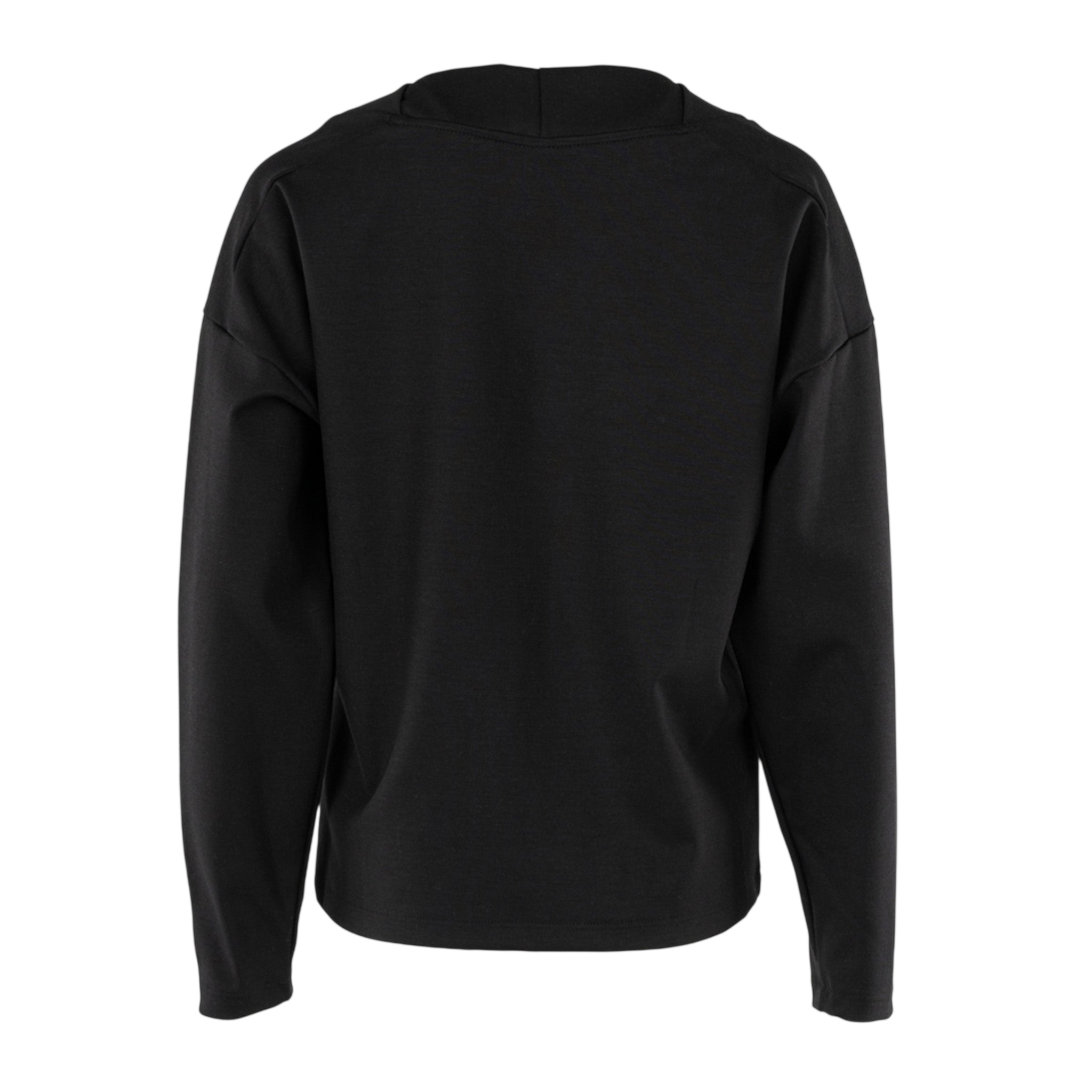 Langarmshirt Transformation V-Neck Black Intense