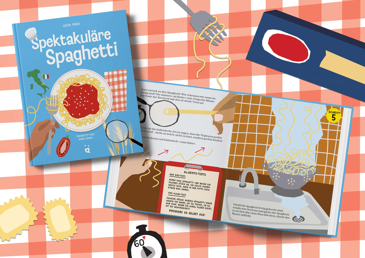 Livre « Des spaghettis spectaculaires »