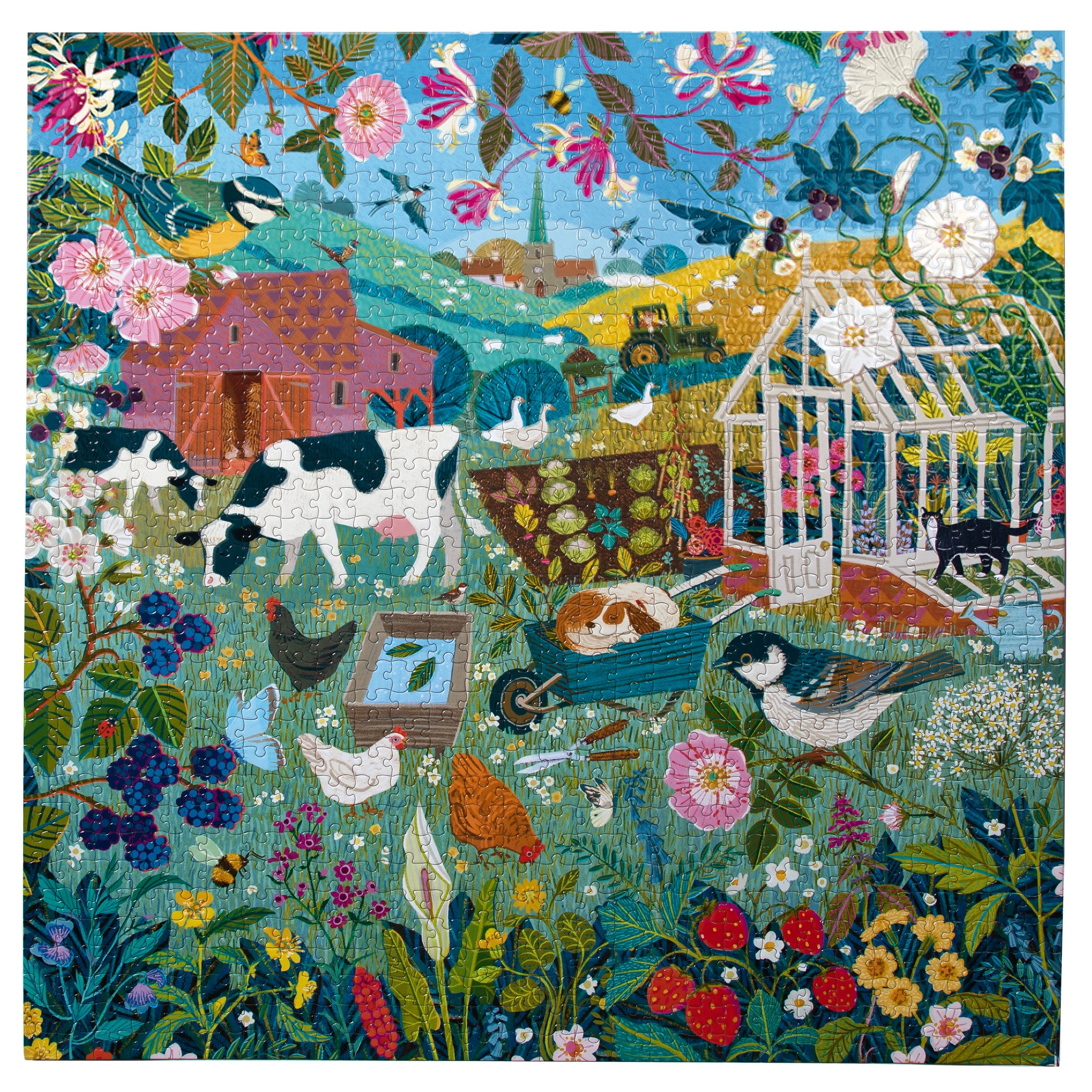 Puzzle English Hedgerow