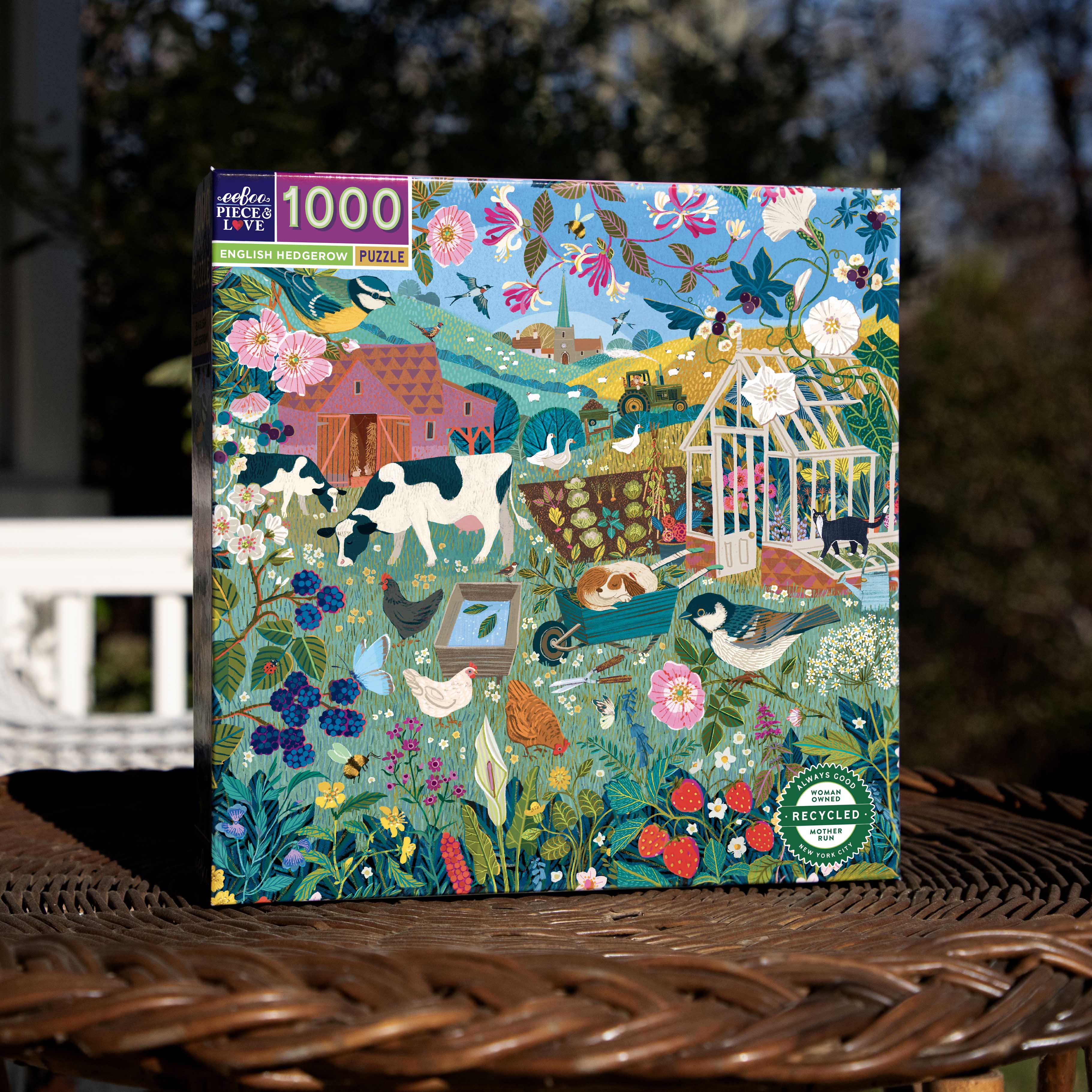 Puzzle English Hedgerow