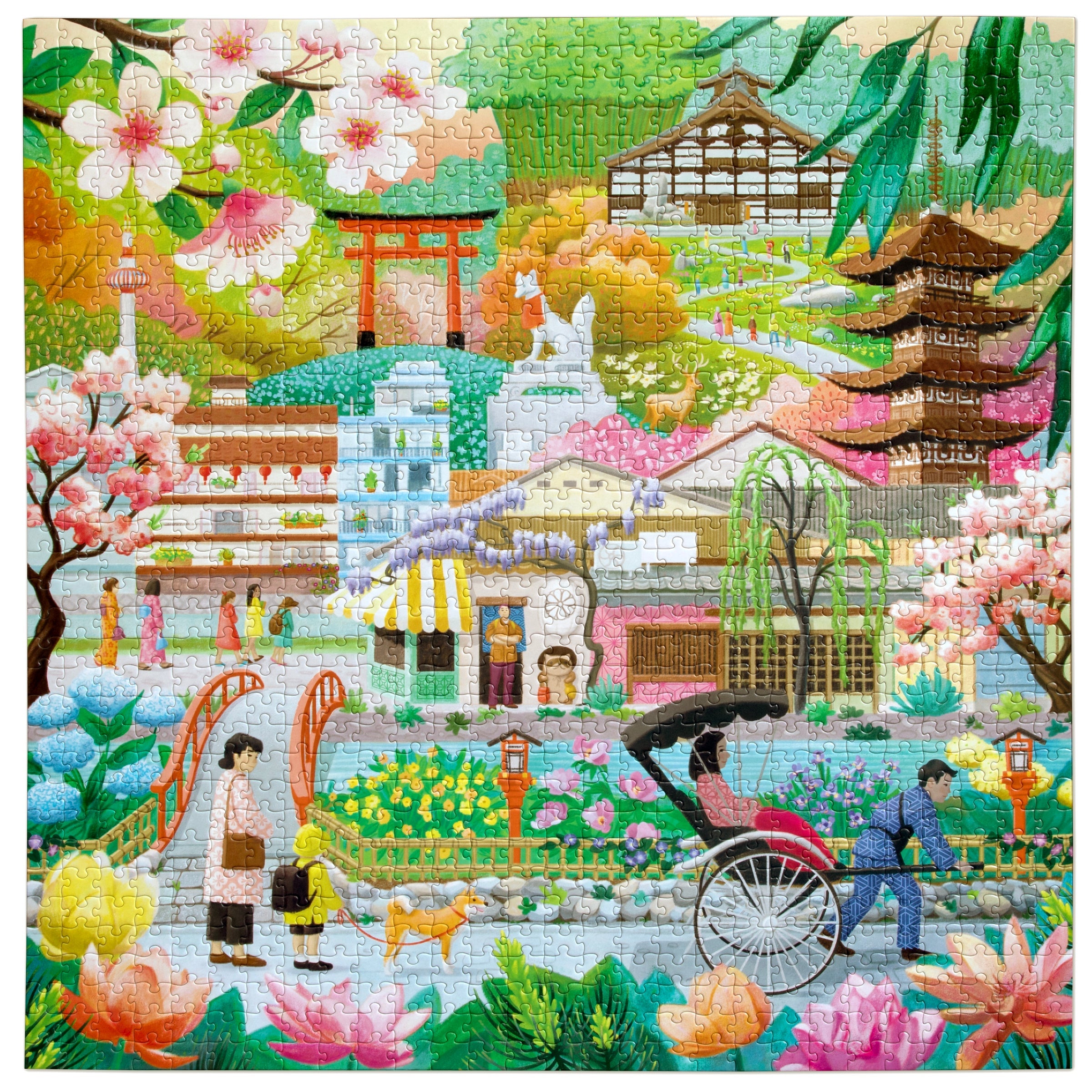 Puzzle Seasons in Kyoto