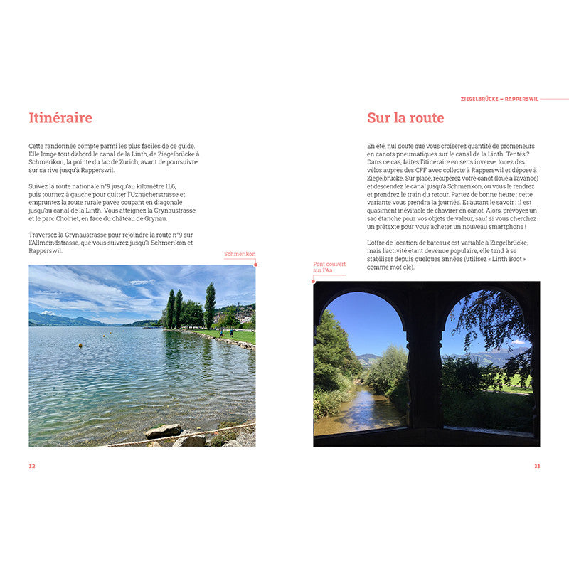 Livre Suisse Zéro dénivelé FR