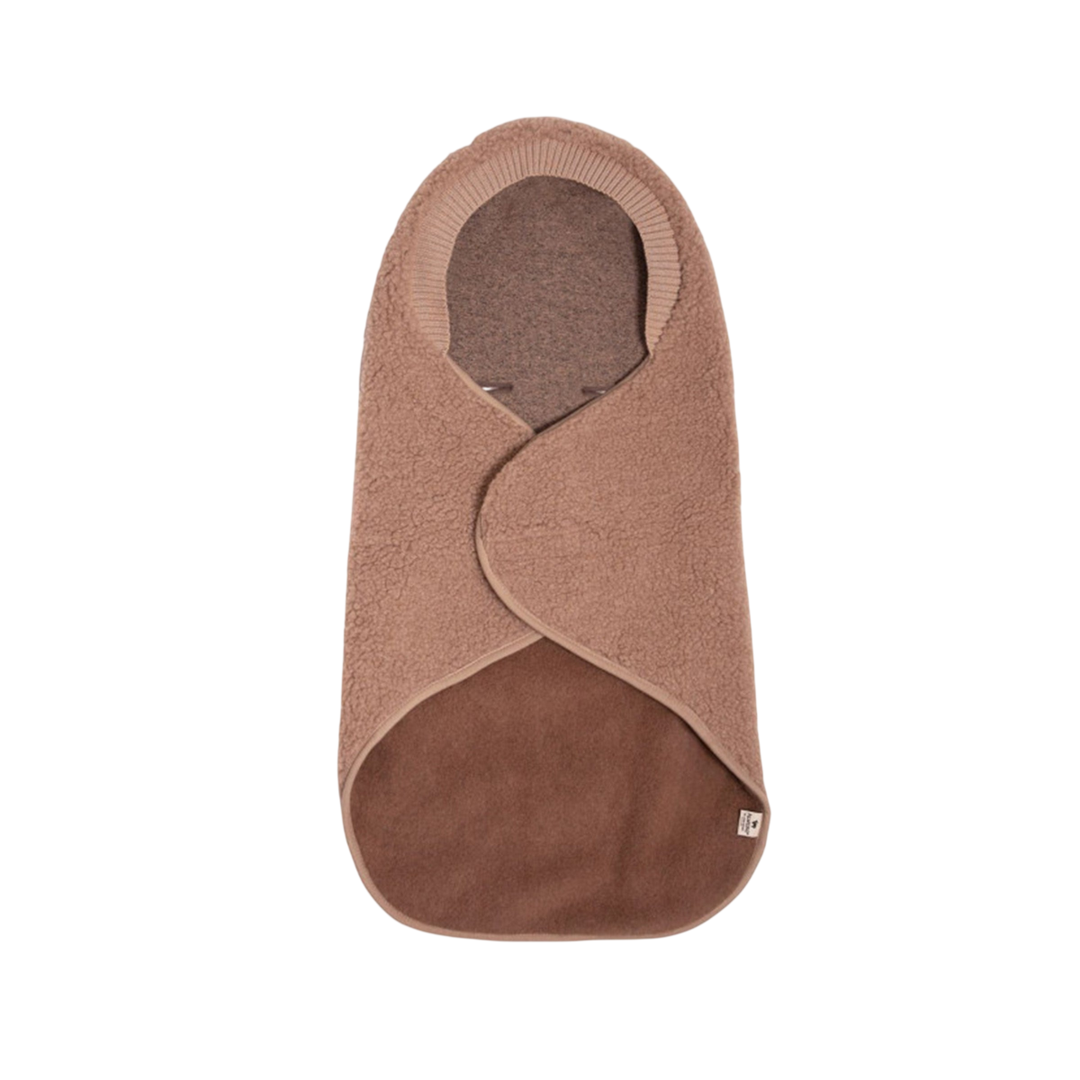Wickeldecke Uni light Tan