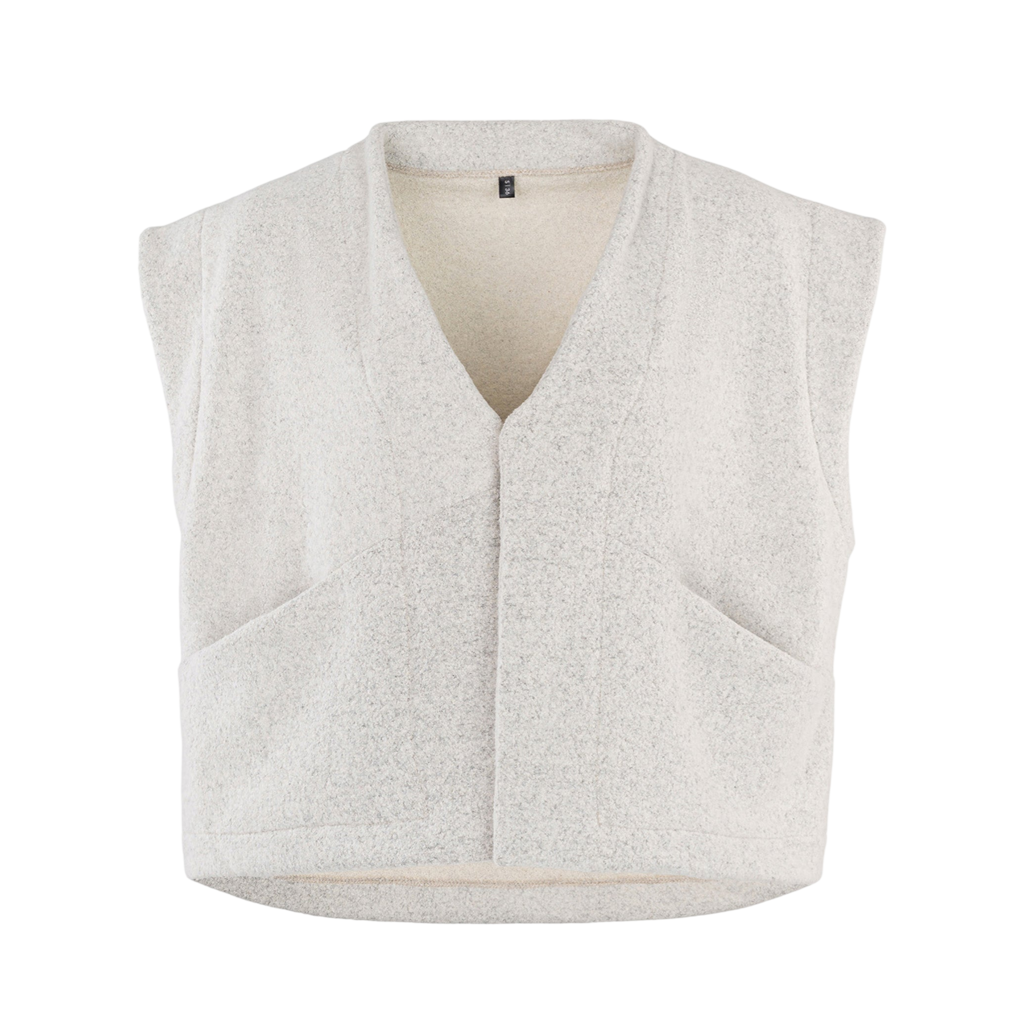 Weste Cocooning Grey Melange