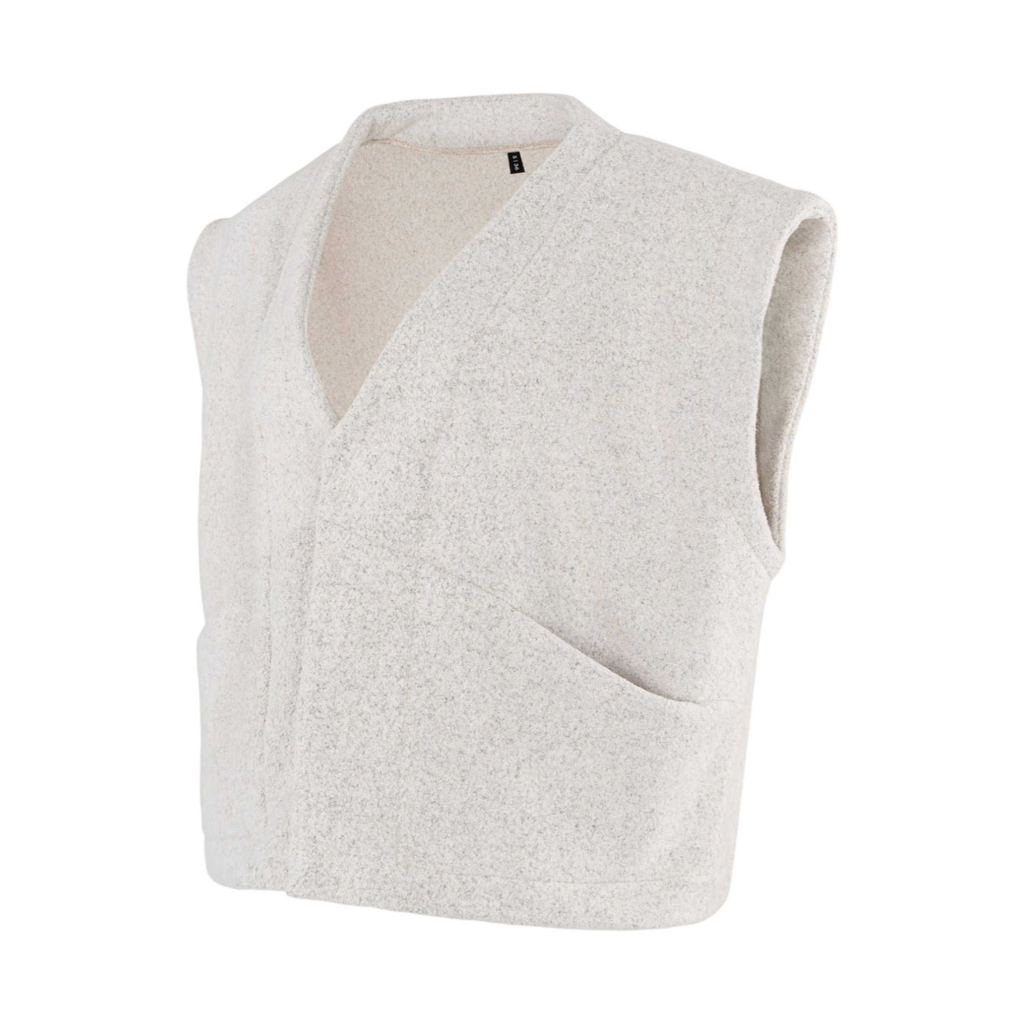 Weste Cocooning Grey Melange
