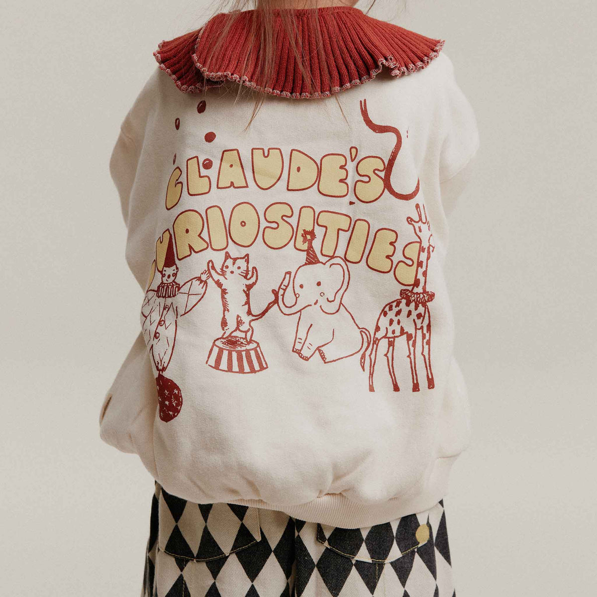 Sweat-shirt Carner « Claude's Curiosities »