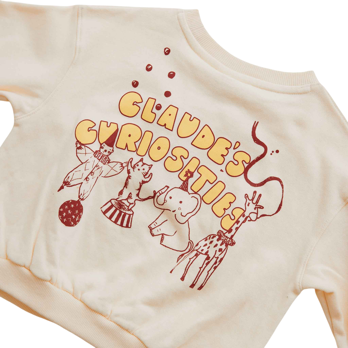 Sweat-shirt Carner « Claude's Curiosities »