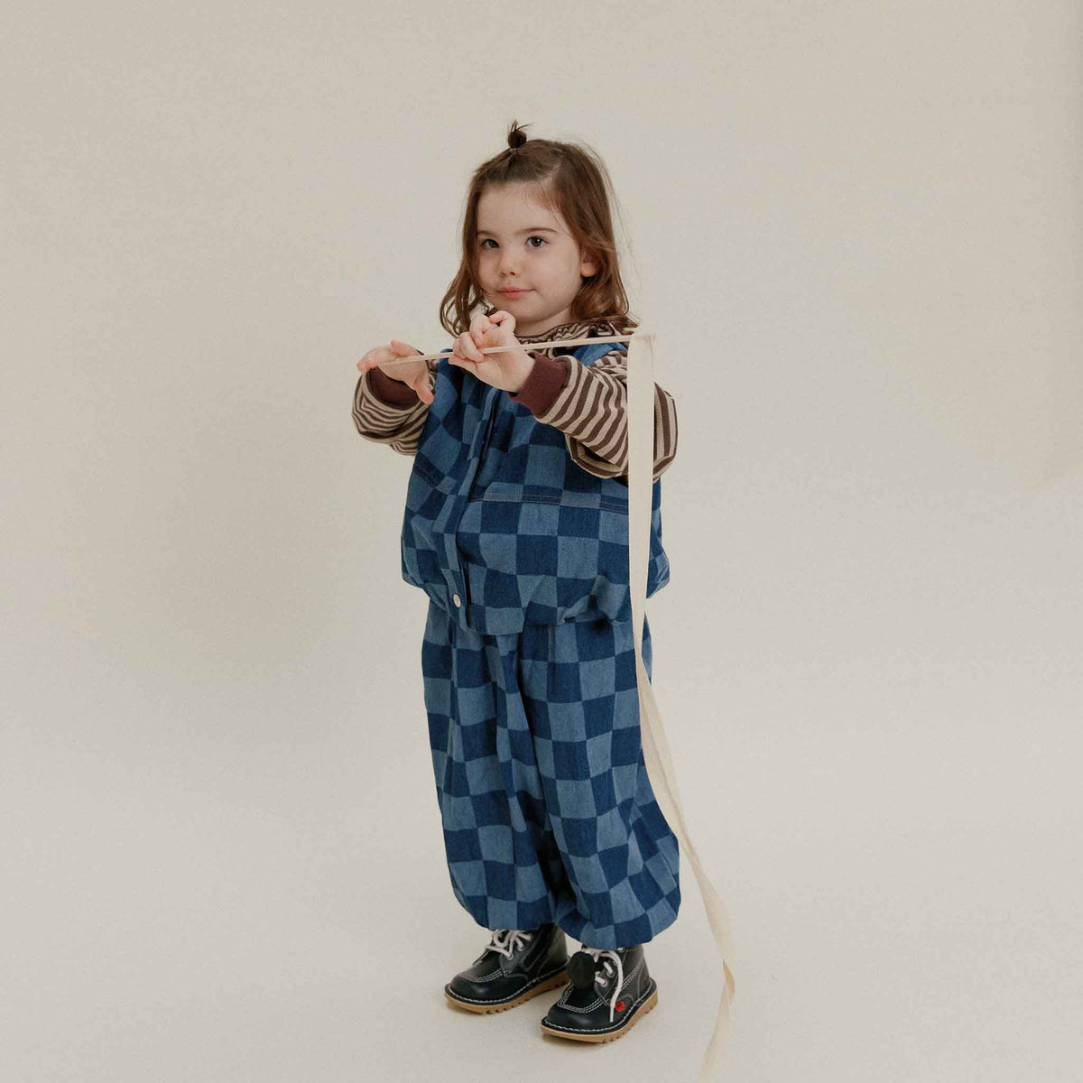 Murphy Checkerboard Balloon Pants