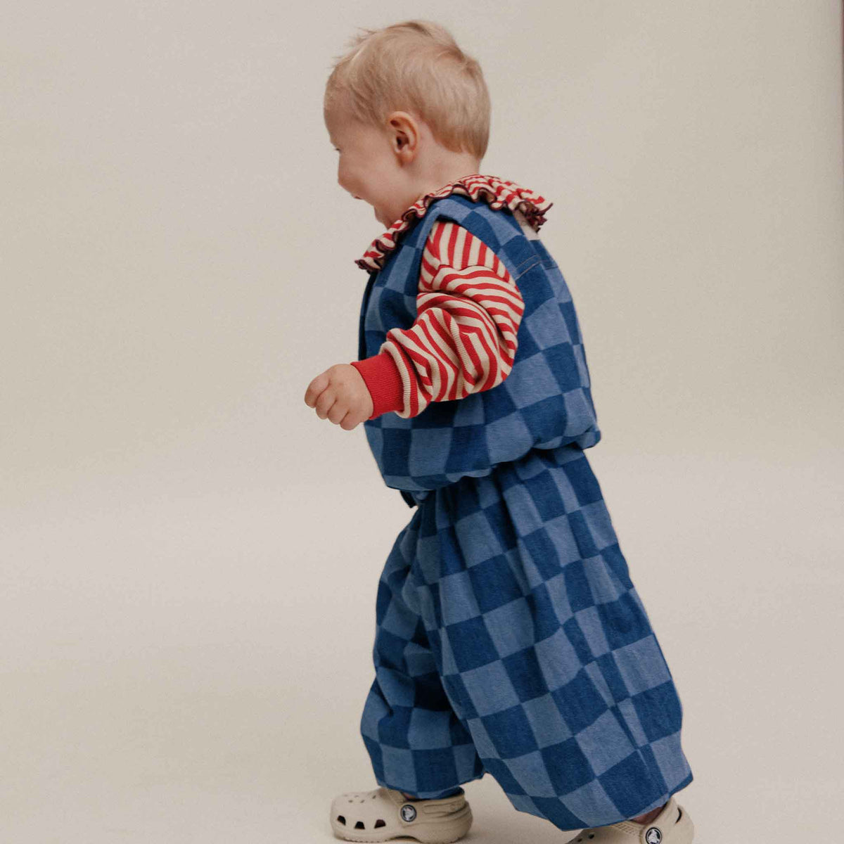 Murphy Checkerboard Balloon Pants