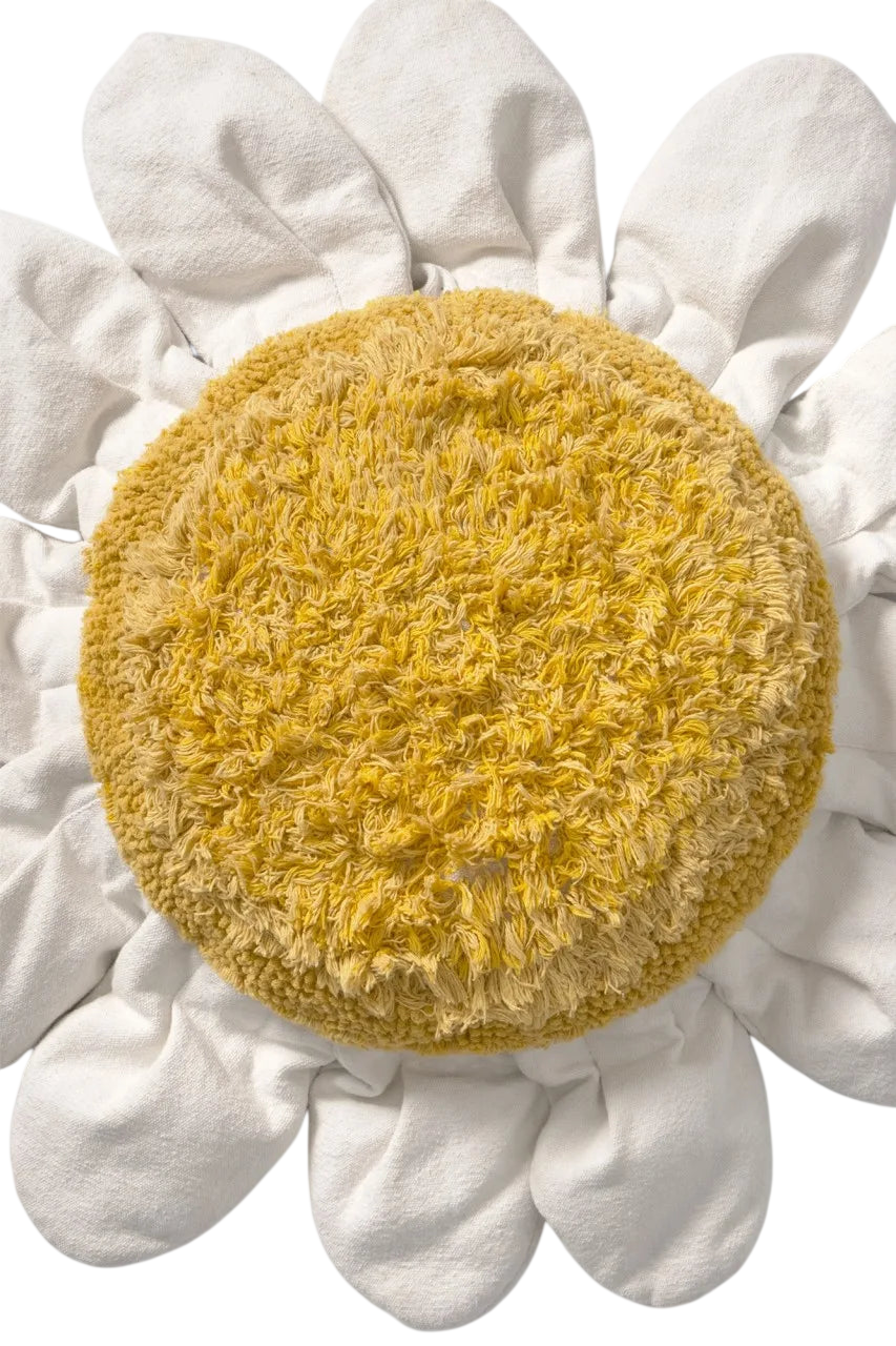 Sitzkissen Daisy - Ivory, Dark Honey