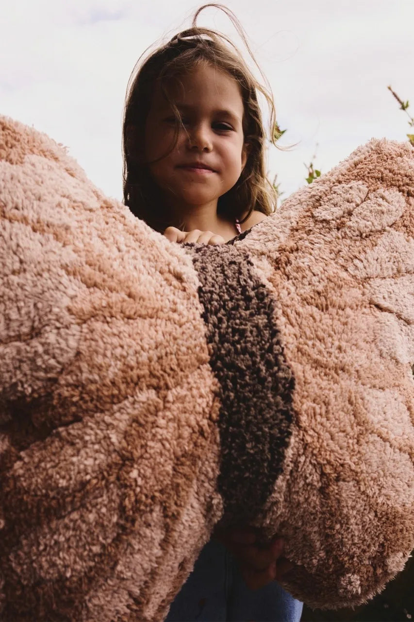 Sitzkissen Schmetterling - Natural, Chestnut