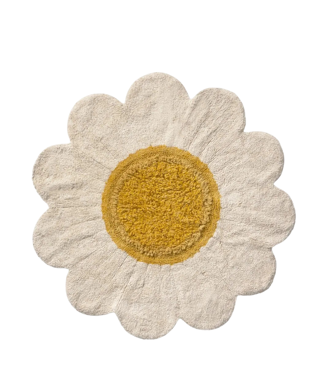 Waschbarer Teppich Daisy - Ivory, Dark Honey
