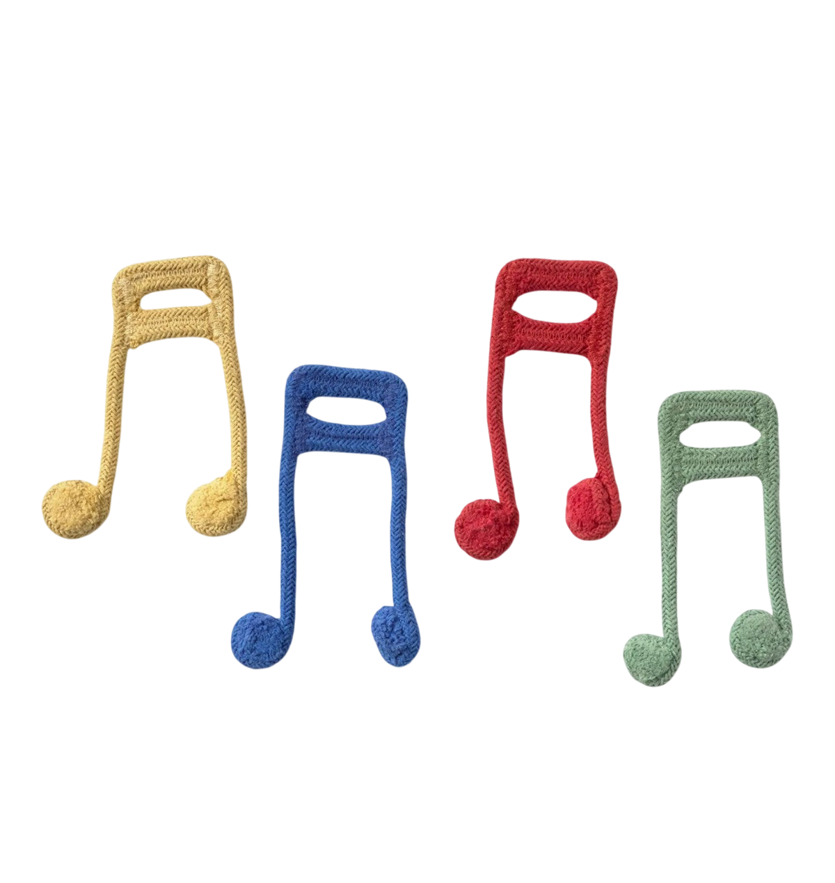 Washable Play Mat with Musical Notes - Natural, Multi-Color