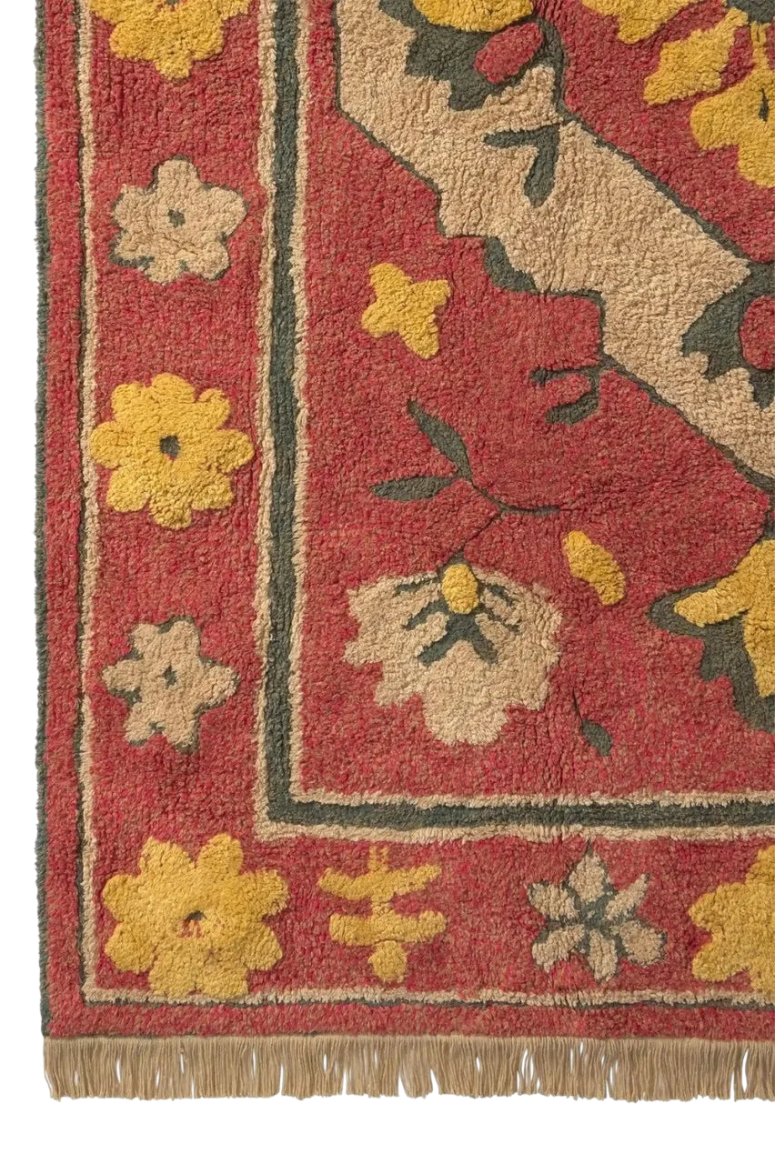 Washable Persian Rug - Terracotta, Honey