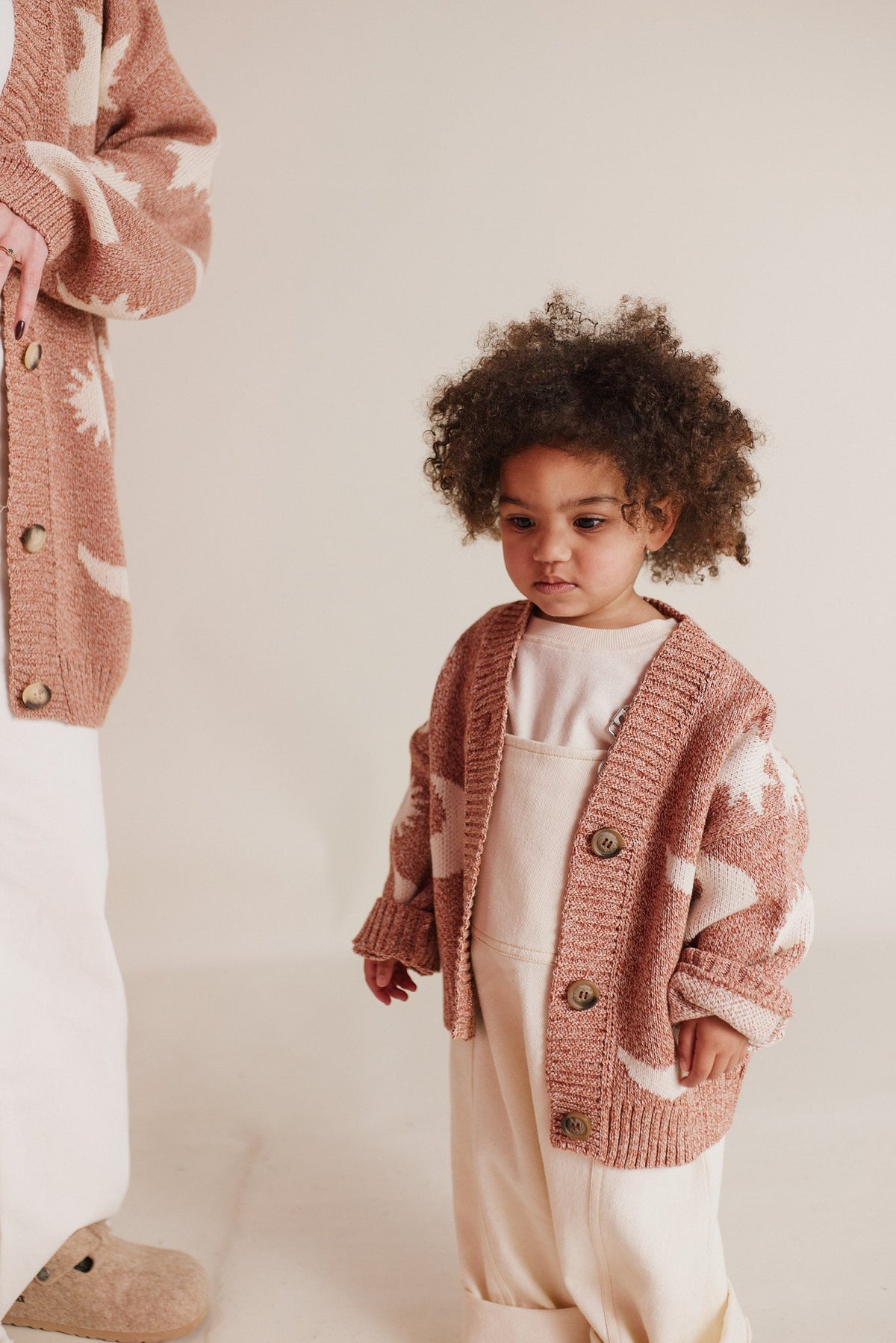 Cardigan Cozmo Russet Moon Star