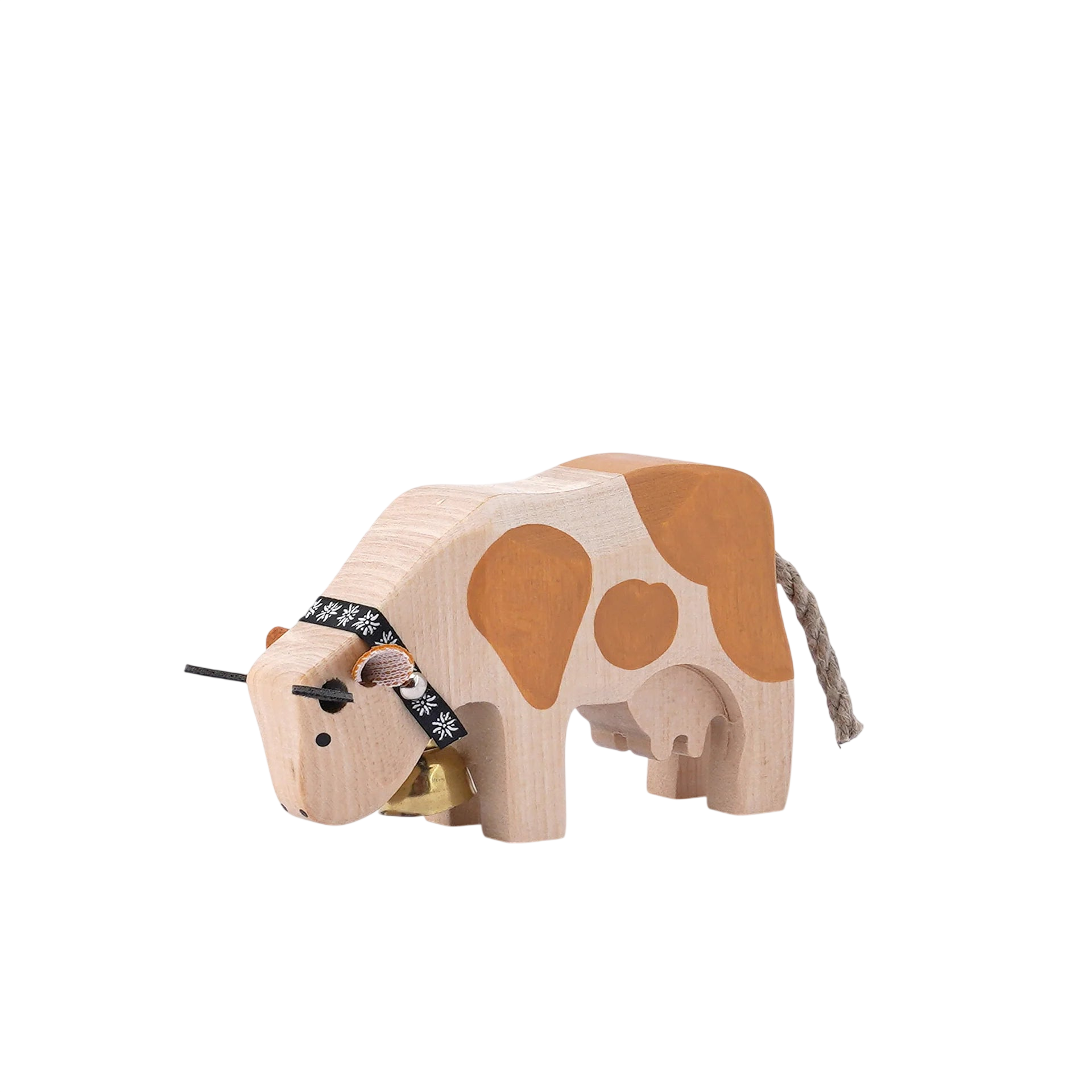 Trauffer Kuh 1 fressend Simmentaler