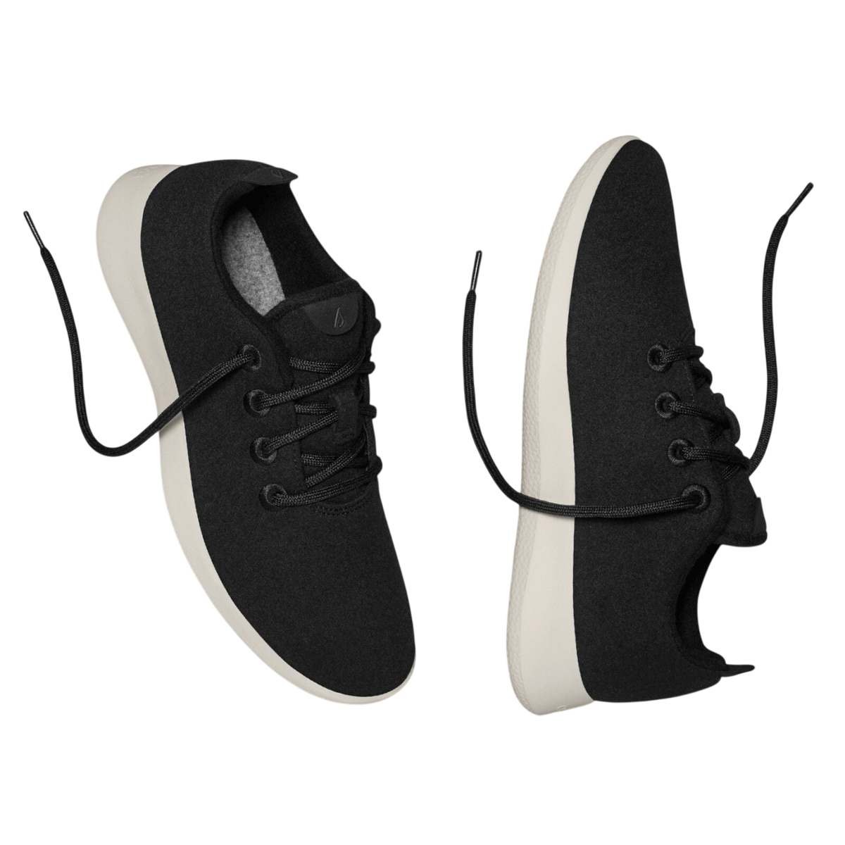 Wool Runner Sneakers in True Black