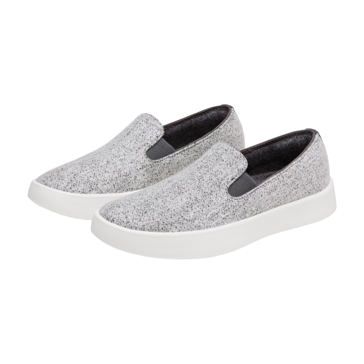Baskets Wool Cruiser Slip On gris moyen