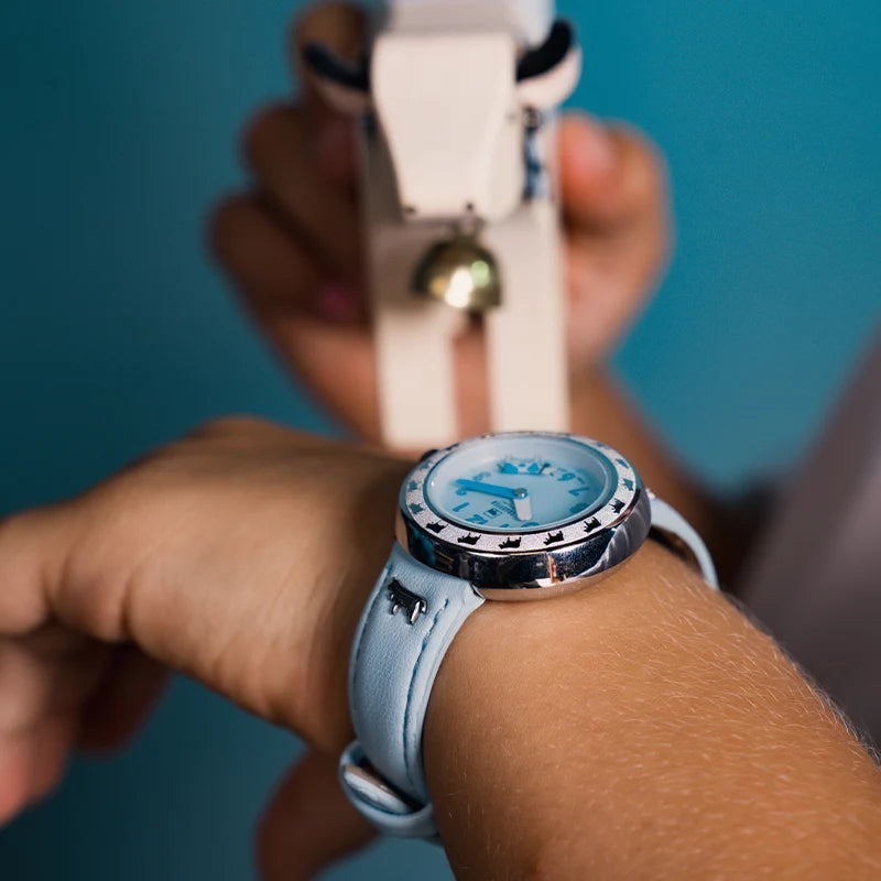 Trauffer Children's Watch, Light Blue