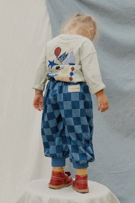 Murphy Checkerboard Balloon Pants