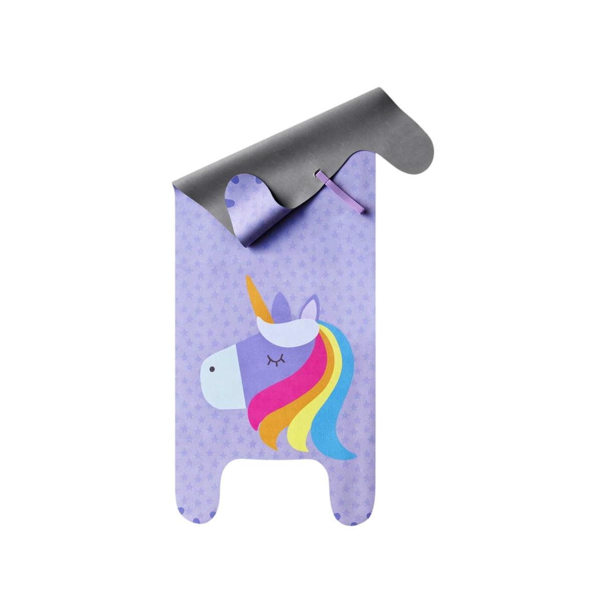 Emmi the Unicorn Kids' Yoga Play Mat - Purple