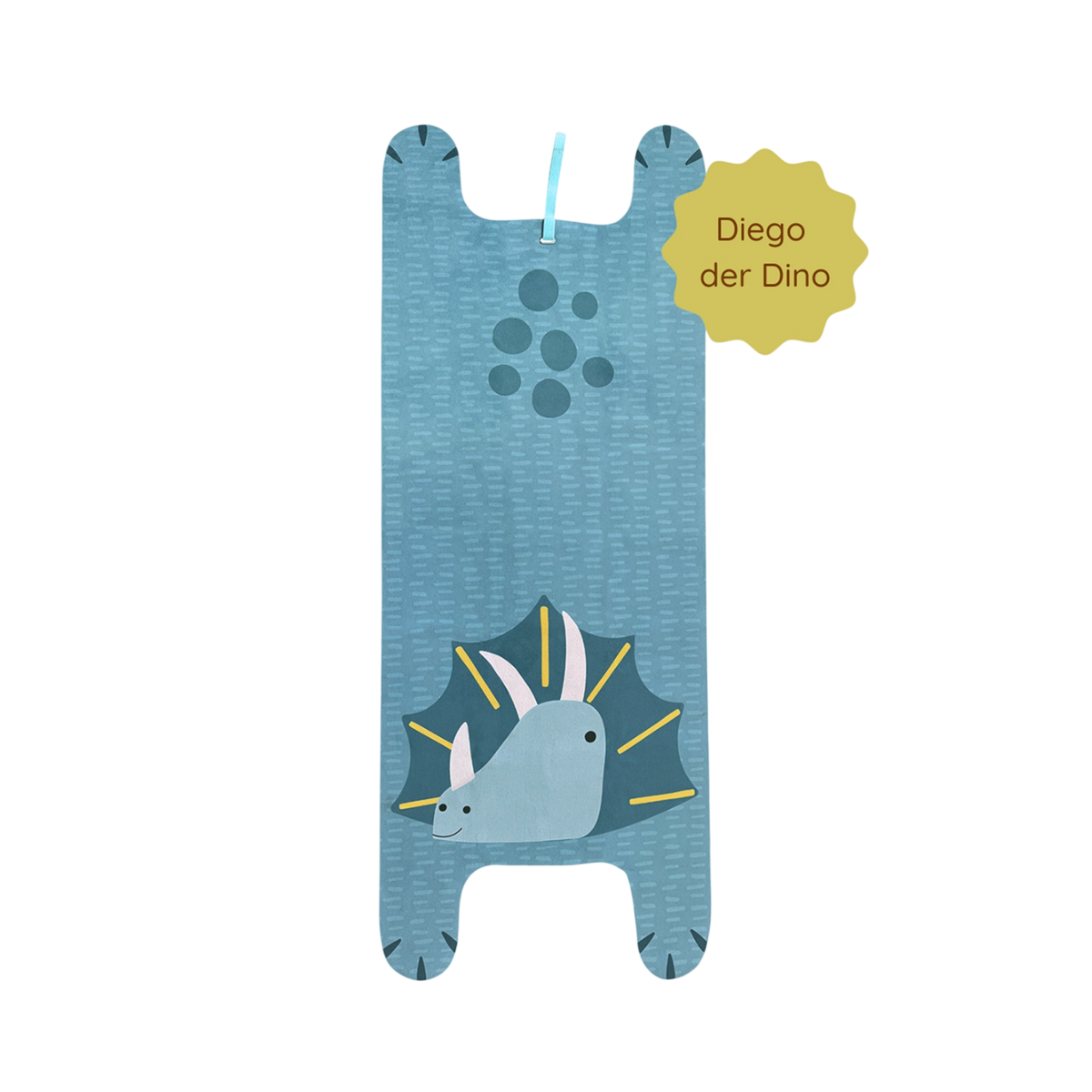 Diego the Dino Kids' Yoga Play Mat - Blue