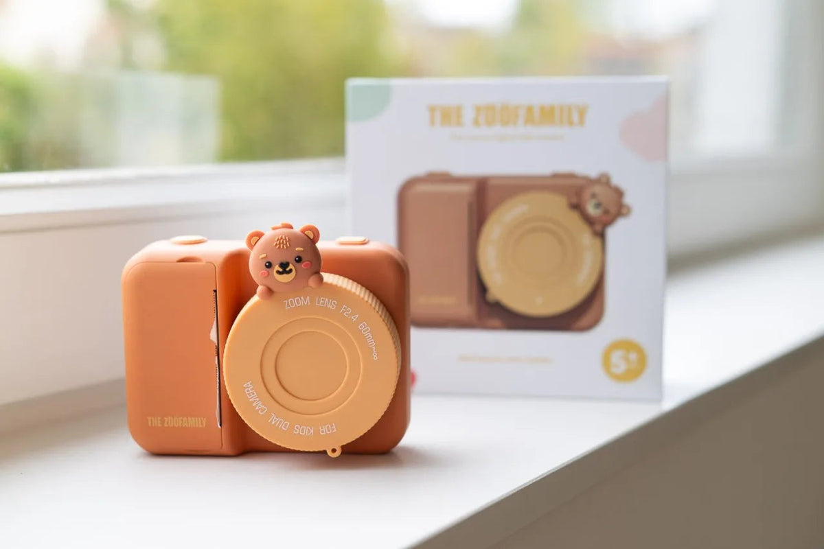 P2 Kids' Camera - Zoo Print Bear