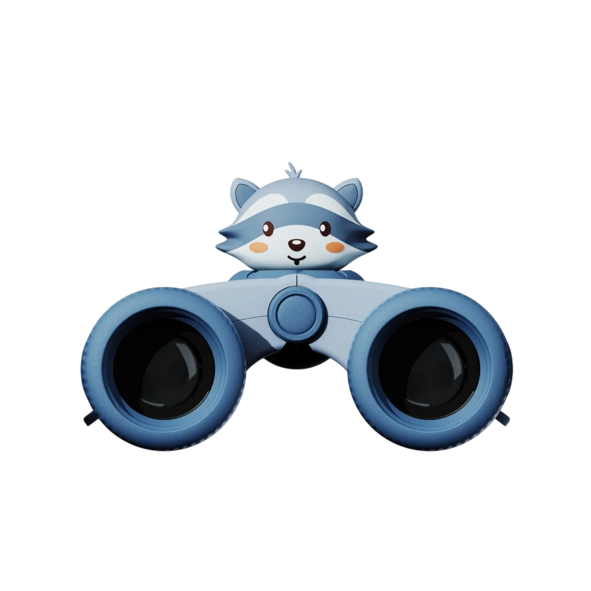 Binoculars Zoo Eyes Raccoon