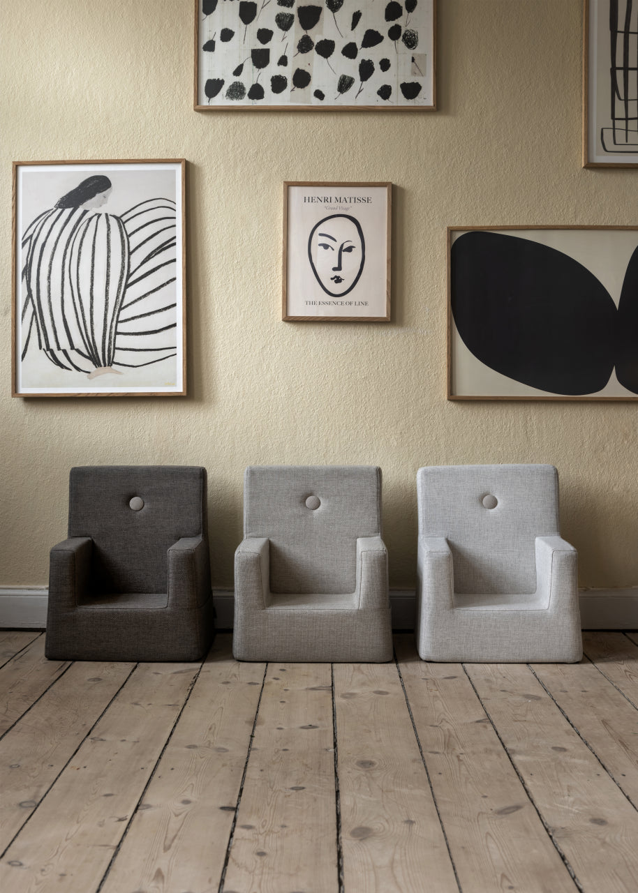 Fauteuil pour enfant beige/sable